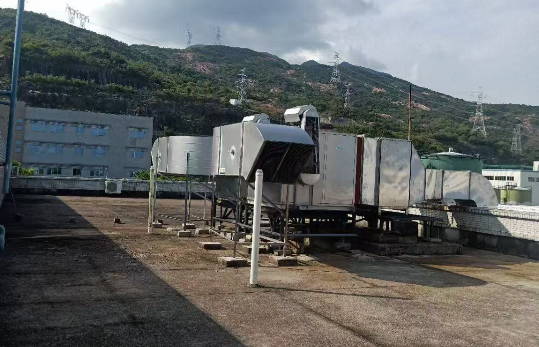 低空油烟净化器系统